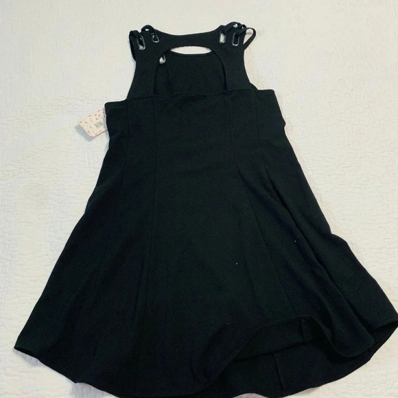 Free People Size XS Sleeveless Black Baby Love Trapeze Dress NEW! - Picture 8 of 8